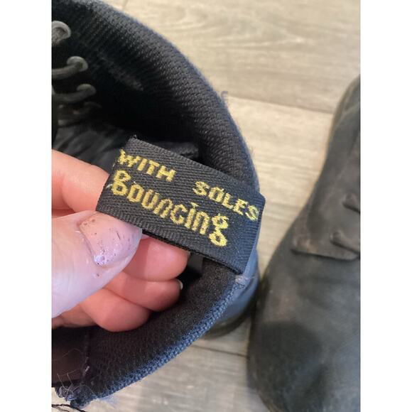 Dr. Martens Doc Combs J Combat Lace Up Boot Canvas Zip Black EU 38 Men 6 Women 7 - Picture 10 of 11